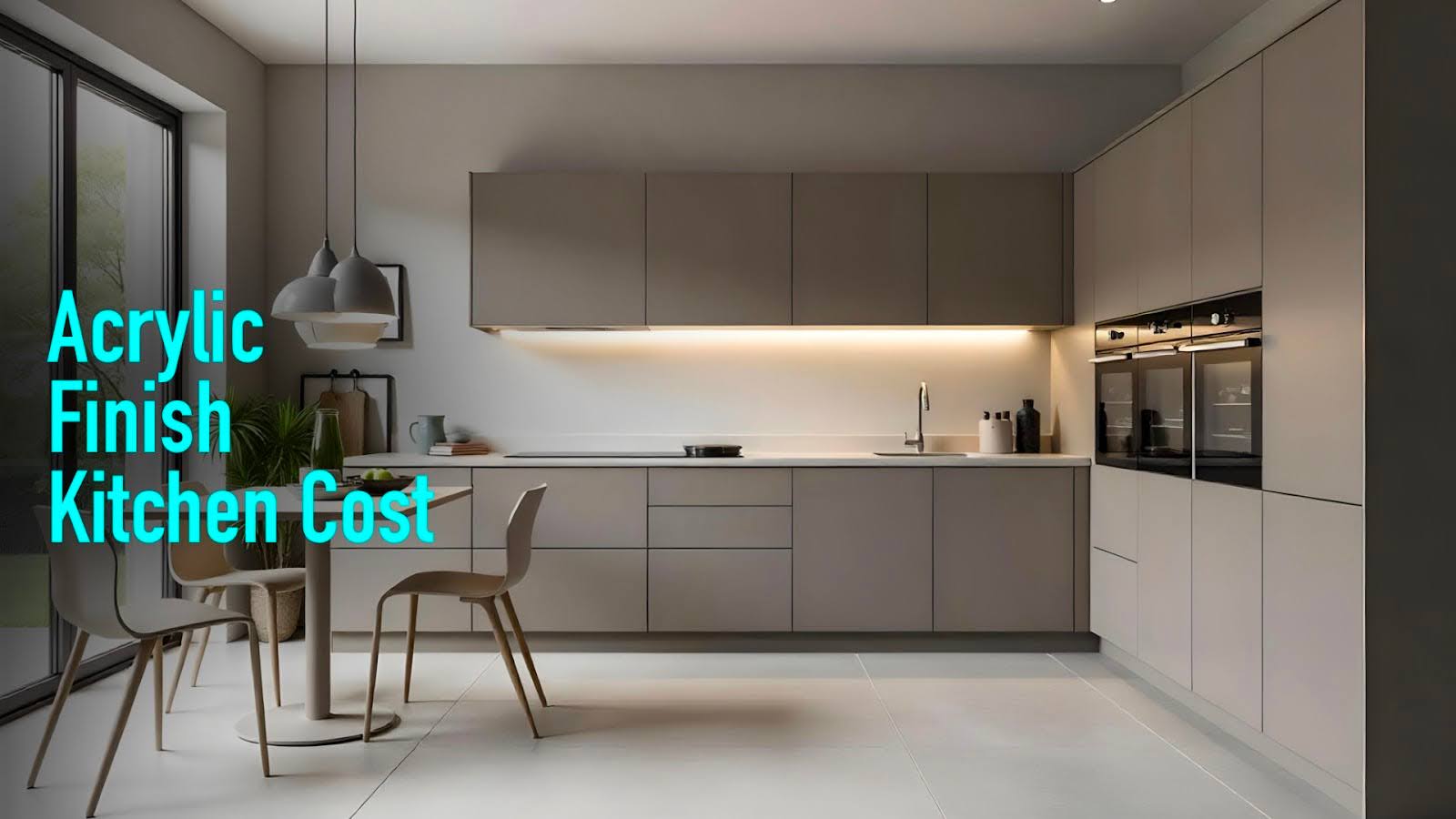 Acrylic Finish Kitchen